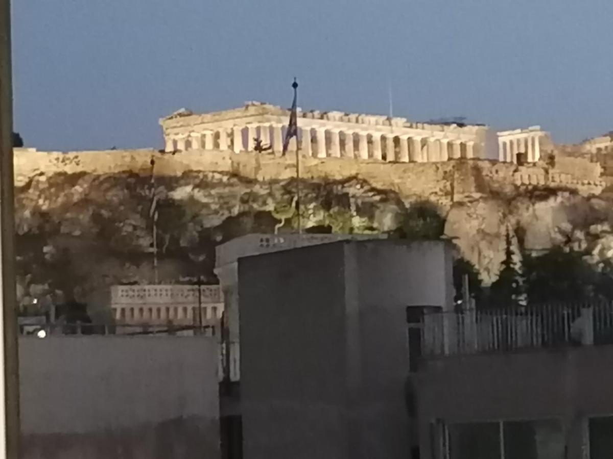 Diana'S Suite Viewing The Acropolis Ateny Zewnętrze zdjęcie